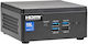 Bluechip BUSINESSline M11471 Mini PC (Core Ultra 7 155H/16GB DDR5/500GB SSD/W11 Pro)