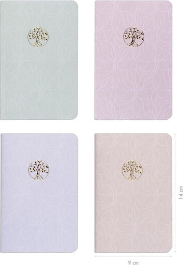 Clairefontaine Notebook 48 Sheets with Pen Case Pastel Blue