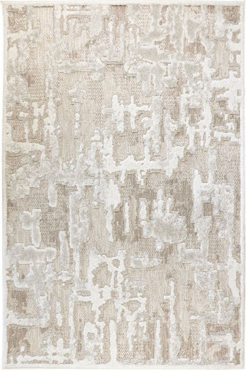 Eurofil Σετ Χαλιά Κρεβατοκάμαρας Ψάθινα Cream 52003 3τμχ