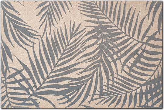 Palm Σουπλά Υφασμάτινο Γκρι 45x30cm