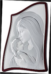 Silver Asymmetric Icon Virgin Mary Christ 4.5x6 Prince Silvero 9815-ma 903 5 Silver Asymmetric Icon Virgin Mary Christ 4.5x6 Prince Silvero 9815-ma 903 5