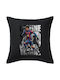 Koupakoupa Koupakoupa Sofa Cushion Lamine Yamal 100% Cotton Black 50x50cm