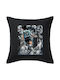 Koupakoupa Sofa Cushion Diego Maradona 100% Cotton Black 50x50cm