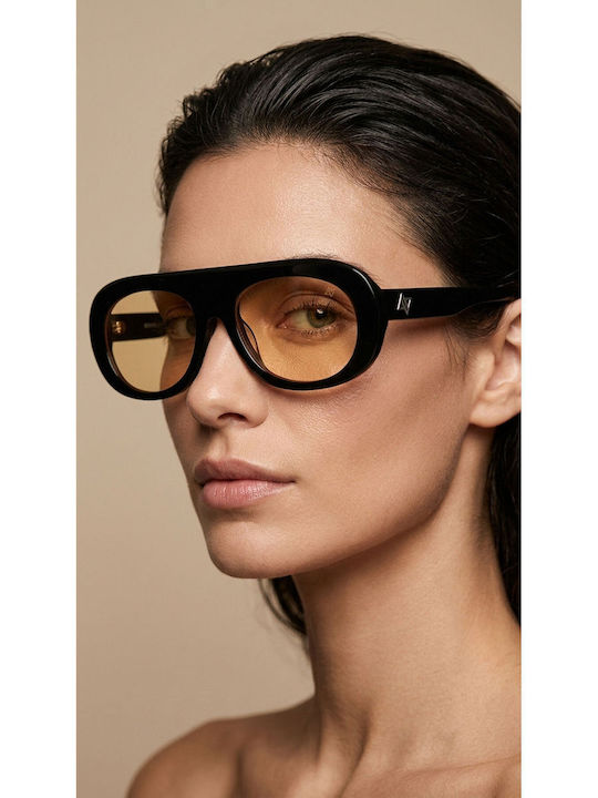 AV Sunglasses Lexi Unisex Sunglasses with Black...