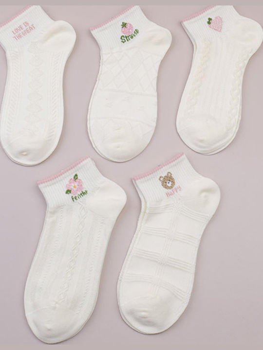 Women's Pink Socks 3Pack