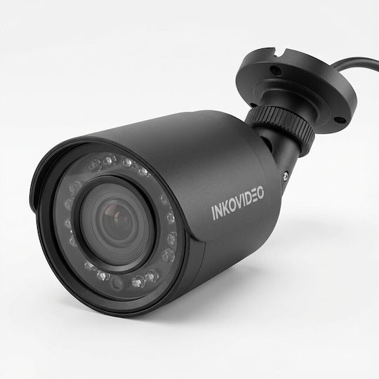 Inkovideo IP Surveillance Camera Wi-Fi 4K Waterproof with 2.8mm Lens