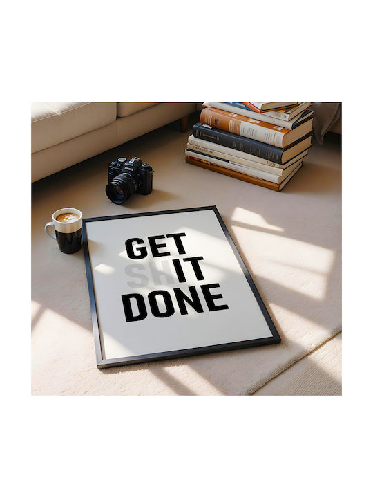 Плакат Цитат Get Shit Done Pq174 30см X 40см Пр...