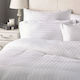 Nima Hotel Duvet Cover 100% Cotton Striped 250x270cm