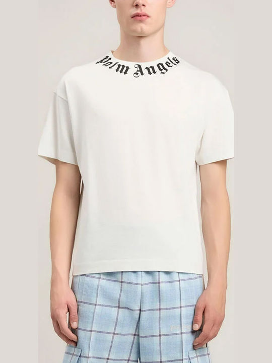 Palm Angels T-shirt Off White Black