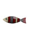 Kreuzkette Rotes Fisch