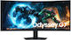 Samsung Odyssey G7 G75F Ultrawide VA HDR Curbat Gaming Monitor 40" 5120x2160 180Hz cu Timp de Răspuns 1ms GTG