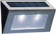 Modee Lighting Σετ 2 Επιτοίχια Ηλιακά Φωτιστικά με Ψυχρό Λευκό Φως 6000K IP44