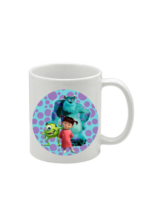 Λευκή Κούπα Monsters