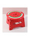 Living Room Folding Plastic Watermelon Stool