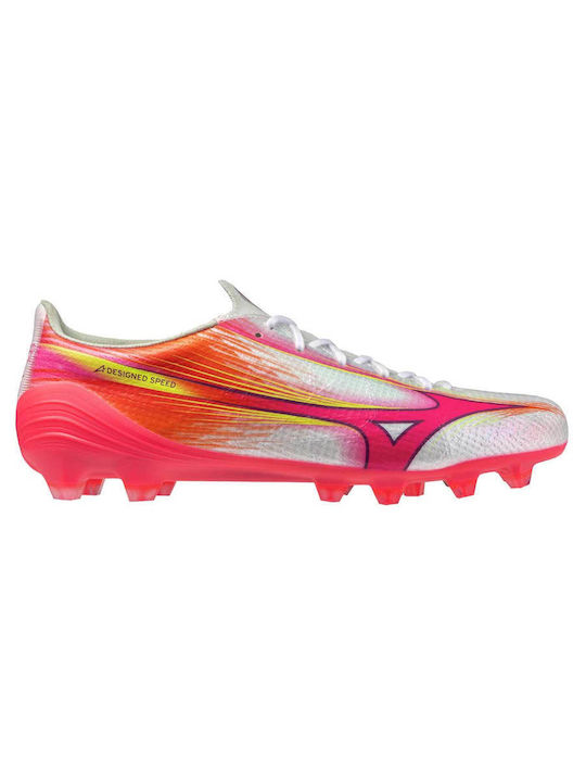 Mizuno Football Shoes with Cleats White