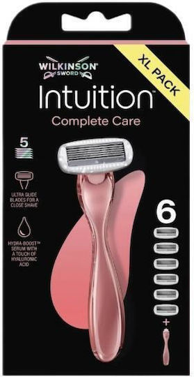 Wilkinson Sword Intuition Complete Care Body Razor with Replacement Blade Head Lubricating Tape