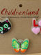 Childrenland Broschen 3 Stück