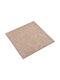 vidaXL Round Kitchen Mat Beige 50cm