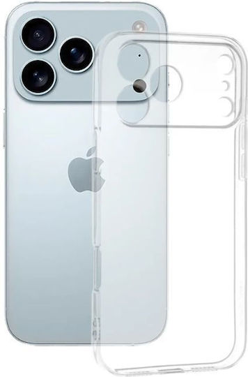 Θήκη Iphone 17 Pro Σιλικόνη Διάφανη Με Προστασία Κάμερας
