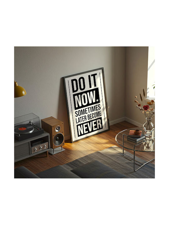 Quote Poster Do It Now Pq186 21cm X 30cm Black ...