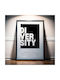 Quote Poster Diversity Pq194 60cm X 90cm Natural Wooden Frame Beige