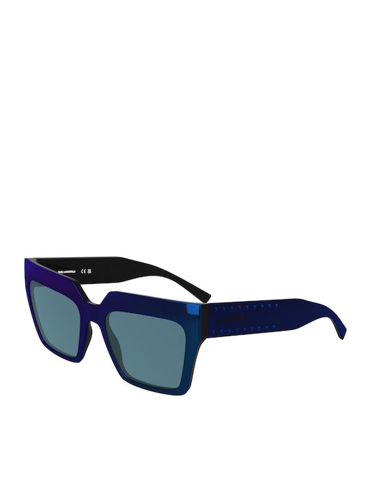 Karl Lagerfeld Damentragen Sonnenbrille mit Bla...
