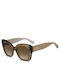 Kate Spade Unisex Ochelari De Soare Cu Ramă Maro Din Plastic Și Lentile Maro Degrade KS-KALIE-2/G/S-SD9