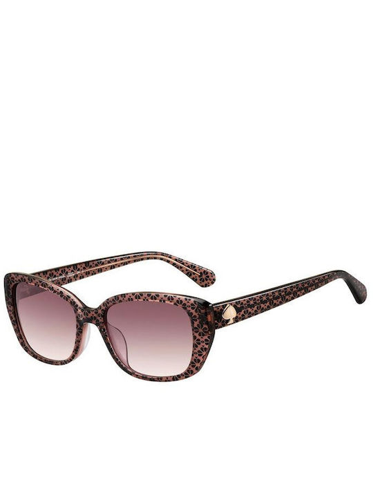 Kate Spade Unisex Ochelari De Soare Cu Ramă Roz Din Plastic Și Lentile Roz KENZIE/G/S-35J
