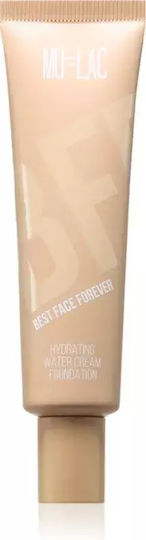 Mulac Cosmetics Bff Cremă Hidratantă Fond de Ten Mineral Angelina 2y 30ml