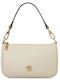 Leder Damen Clutch Beige
