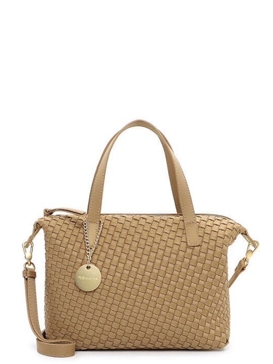 Tamaris Γυναικεία Τσάντα Shopper Ώμου Μπεζ