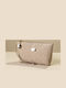 Women's Toiletry Bag Dark Beige Art 21cm