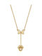 Disney Necklace From Gold Plated Silver With Zircon