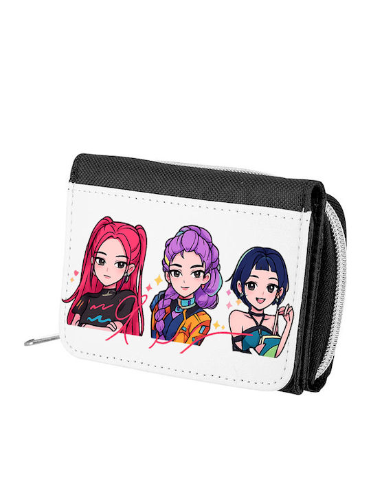 Photoretous Huntrix Kids Wallet with Black Zipper PHRT-TEX-1026-HUNTRIX16