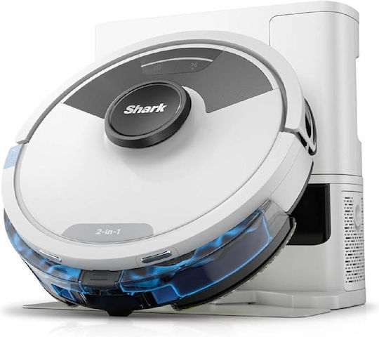 Shark Matrix Plus + Sistem Automat De Golire Aspirator Robot Cu Cartografiere Laser Albă