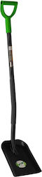 Sandschaufel Mit Breiter Klinge D-Griff Pulverbeschichteter Stahl 120 Cm Griff Grün Schwarz Sandschaufel Mit Breiter Klinge D-Griff Pulverbeschichteter Stahl 120 Cm Griff Grün Schwarz