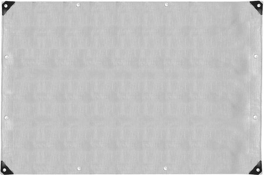 Pânză Impermeabilă Rotundă 130gr/m² cu Diametru 4m Tip Ușor Gri