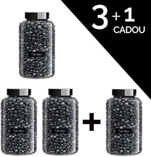 Set 3+1 Gratuit Ceară Elastică pentru Epilare Sensopro Milano Nămol Marin 400g