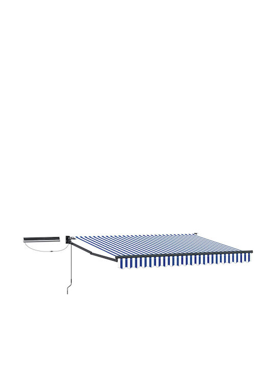 vidaXL Terrasse Markise Blau 2.5x2m