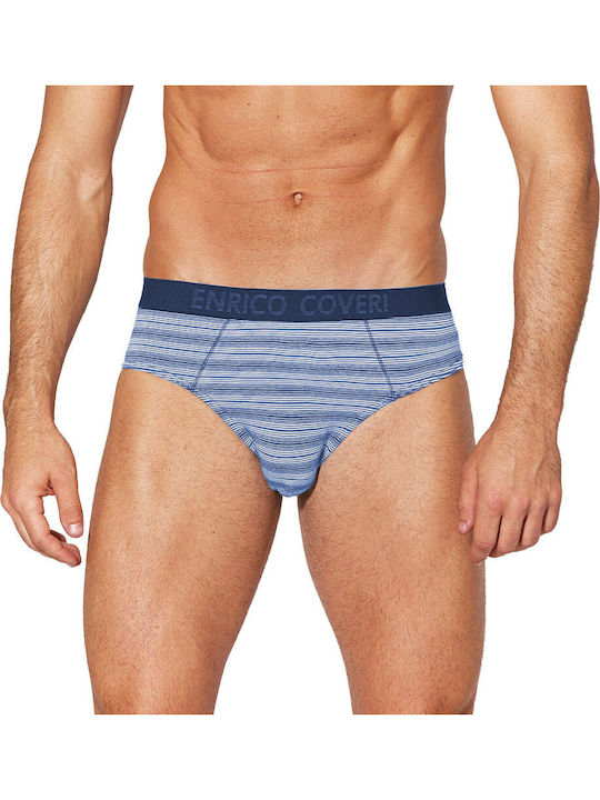 Enrico Coveri Men's Slip Cobalto