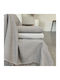 Linea Home Row Moka Sofa Throw 2 Seater 180x240cm Moka