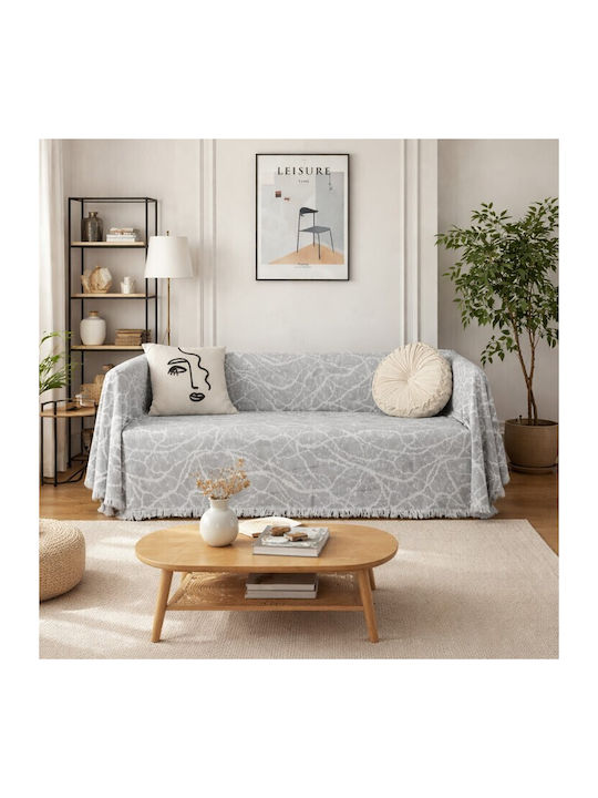 ForHome Set De Pleduri 3 Buc Gri
