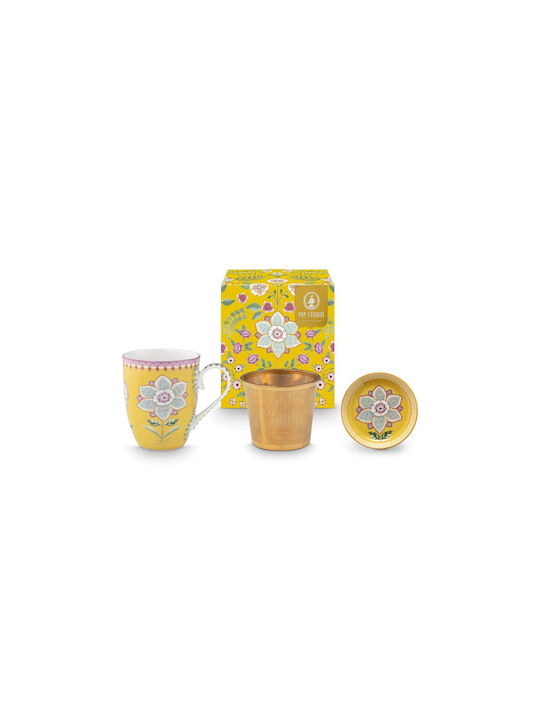 PiP Studio Κούπα Κεραμική Πολύχρωμη 365ml