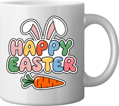 Mug "Happy Easter" Pastel Colors