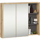 Akord Furniture Factory Dulap De Baie 90x15x75cm Stejar