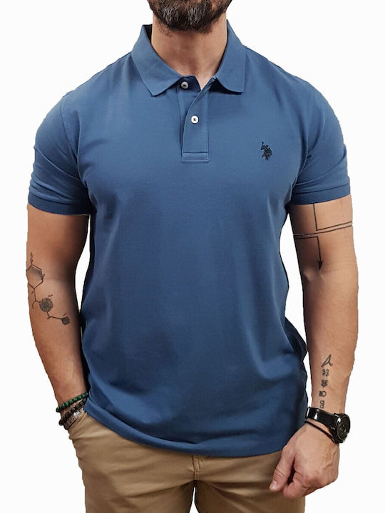 U.S. Polo Assn. Pique Polo Short Sleeve Blouse ...