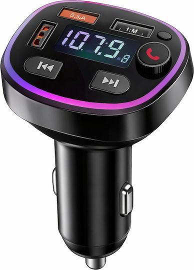 Poly FM Transmitter Αυτοκινήτου με Bluetooth / USB