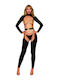 Super Sexy Bodystocking With Large Openings