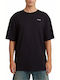 T-shirt Μαύρο
