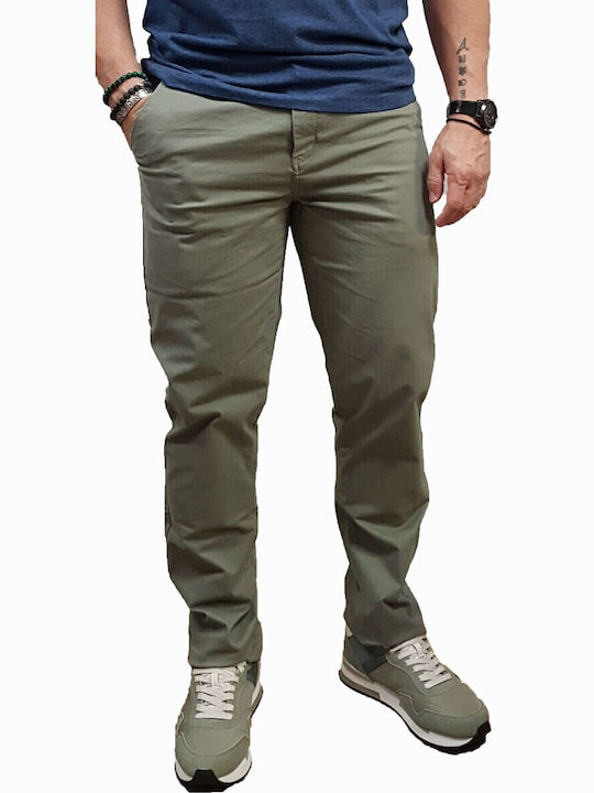 Rebase Rebase Men's Chinos Elastic Slim Fit Lt ...